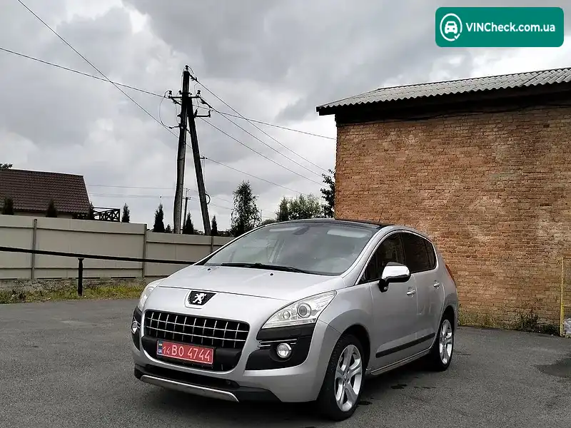 Peugeot 3008 2010, фото з оголошення 2 з 20, VIN VF30U5FVAAS180838