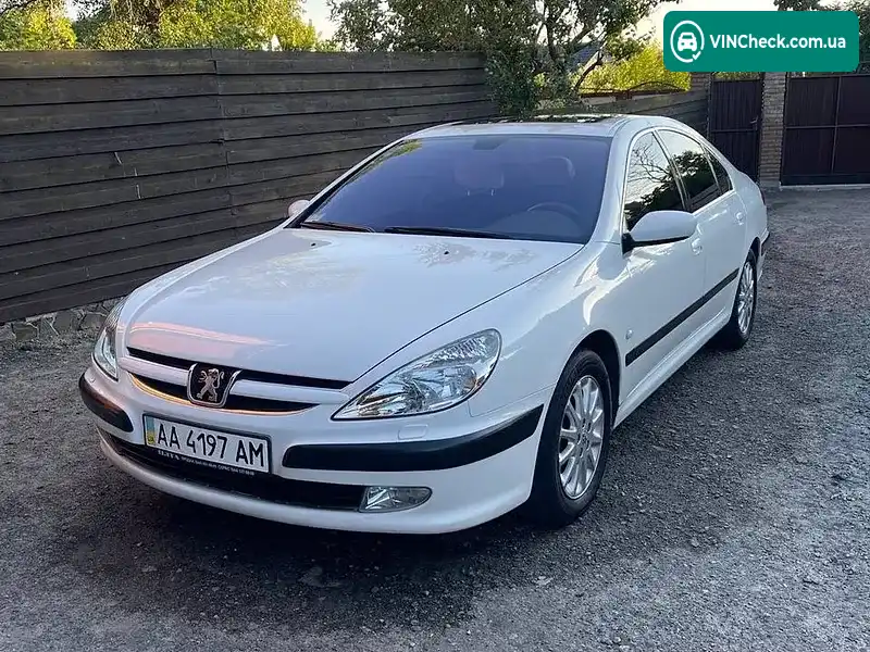 Peugeot 607 2002, фото з оголошення 1 з 7, VIN VF39DRFNC92074267