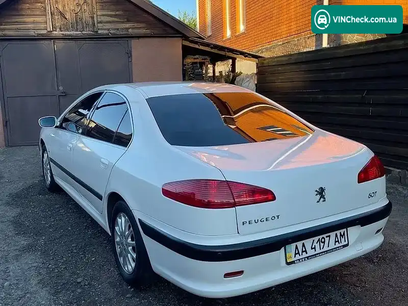 Peugeot 607 2002, фото з оголошення 2 з 7, VIN VF39DRFNC92074267