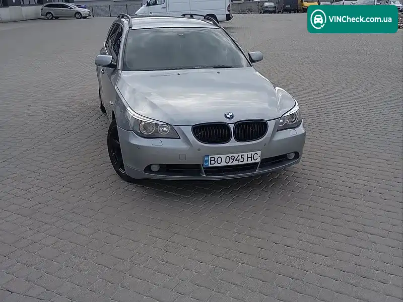 BMW 5 Series 2005, фото з оголошення 1 з 20, VIN WBANL51060CM95311