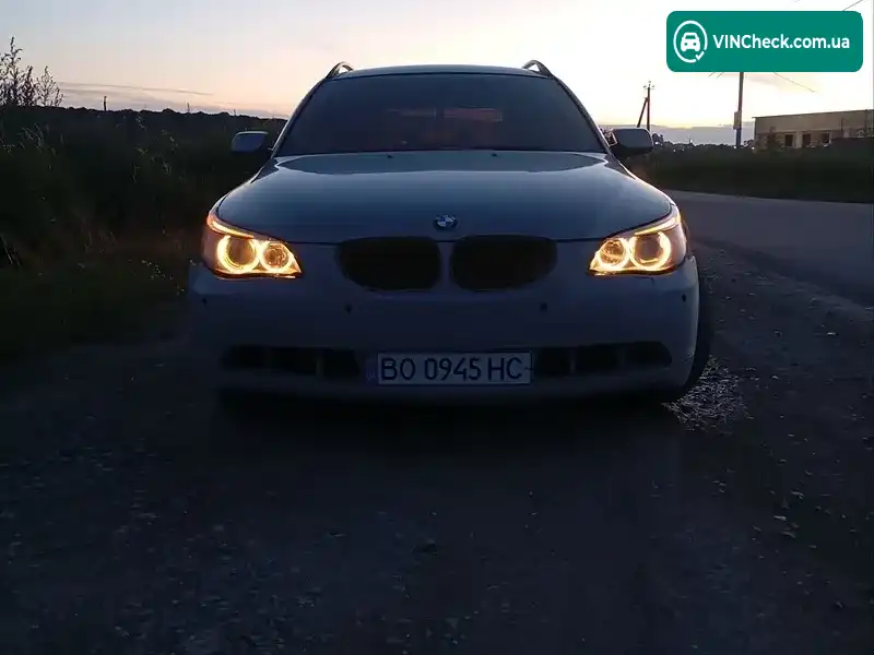 BMW 5 Series 2005, фото з оголошення 2 з 20, VIN WBANL51060CM95311