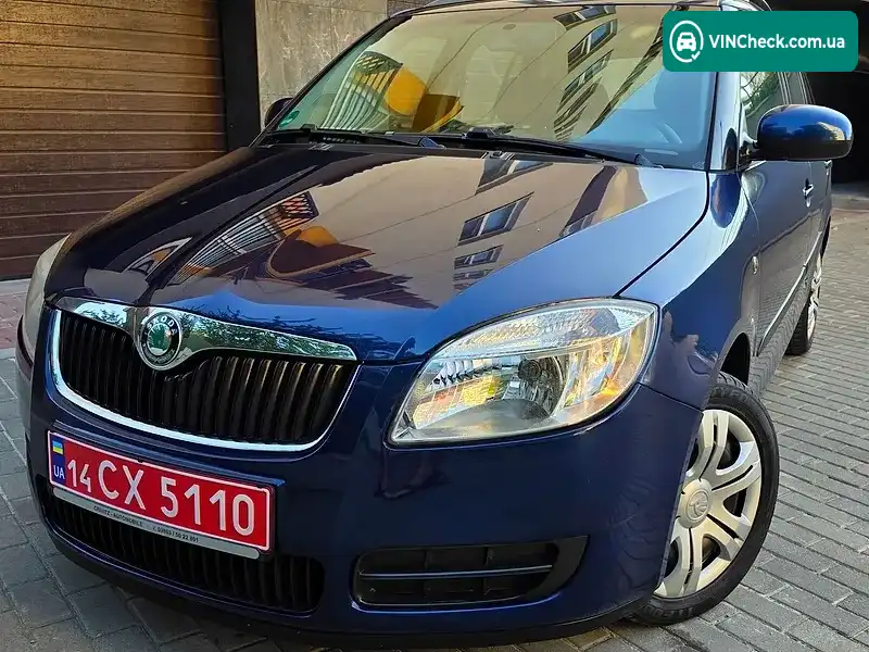 Skoda Fabia 2009, фото з оголошення 1 з 20, VIN TMBGD65J093108105