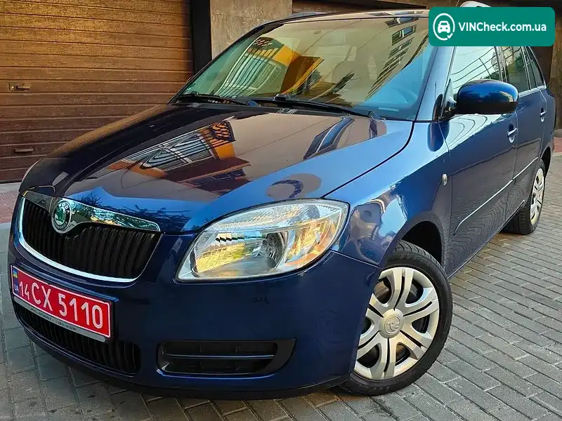 Skoda Fabia 2009, фото з оголошення 2 з 20, VIN TMBGD65J093108105