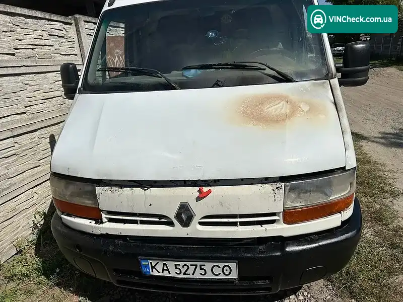 Renault Master 2002, фото з оголошення 1 з 12, VIN VF1FDBNH527754918