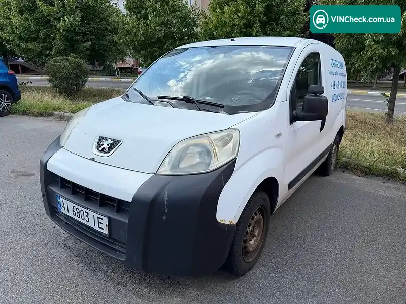 Peugeot Bipper 2008, фото з оголошення 1 з 17, VIN VF3AAKFVC84252473