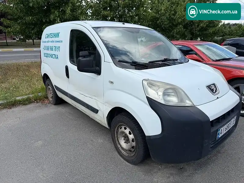 Peugeot Bipper 2008, фото з оголошення 2 з 17, VIN VF3AAKFVC84252473