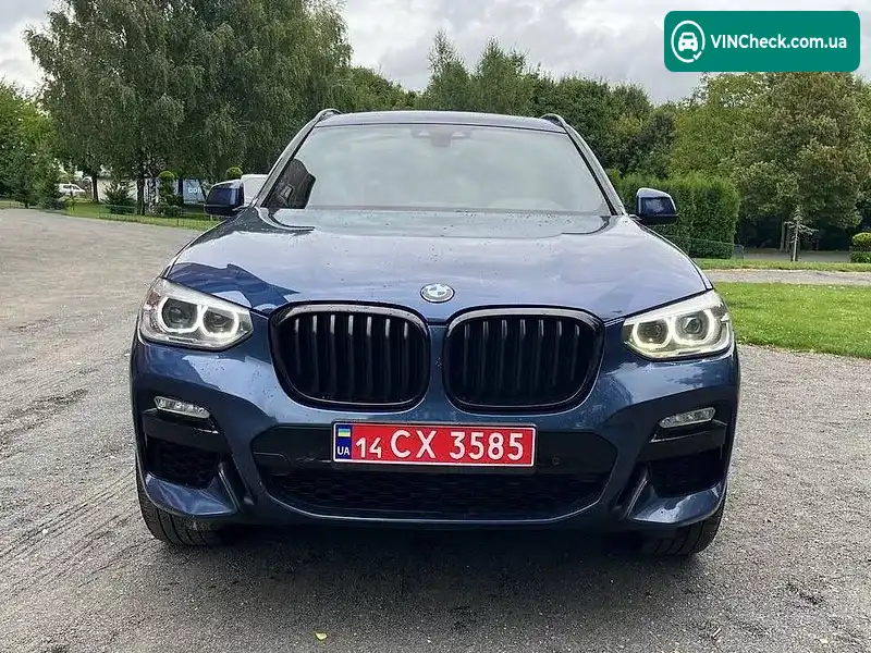 BMW X3 2018, фото з оголошення 2 з 20, VIN 5UXTR9C57JLC78006