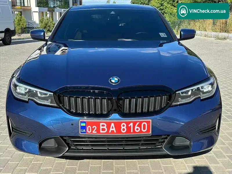 BMW 3 Series 2021, фото з оголошення 1 з 20, VIN 3MW5R7J08N8C23738