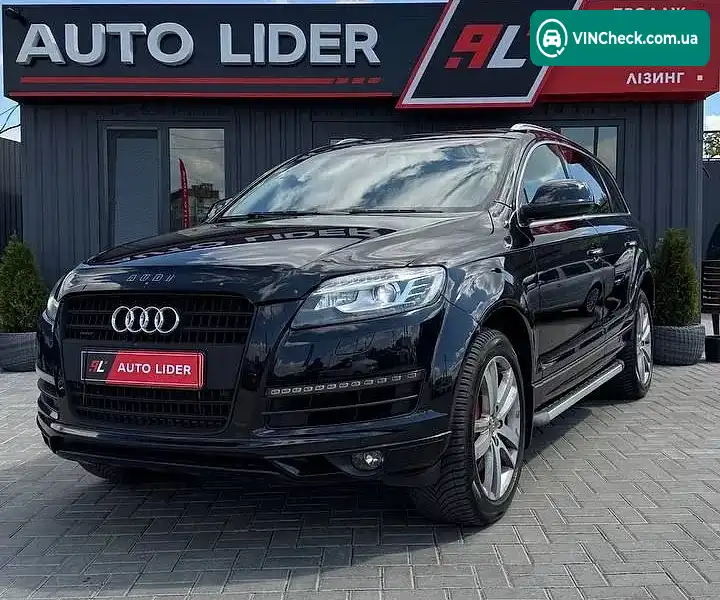 Audi Q7 2011, фото з оголошення 1 з 10, VIN WA1LGAFE9BD009576
