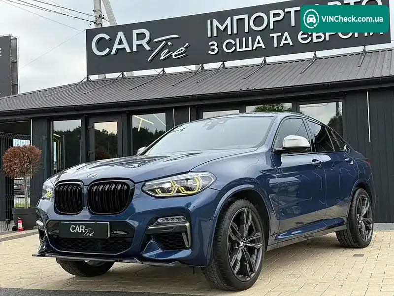 BMW X4 2018, фото з оголошення 1 з 20, VIN 5UXUJ5C57KLA93248