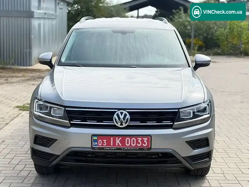 Volkswagen Tiguan 2019, фото з оголошення 2 з 20, VIN 3VV0B7AX0KM106951