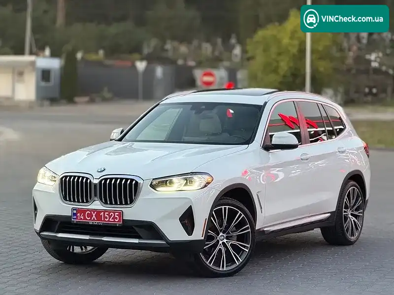 BMW X3 2021, фото з оголошення 1 з 20, VIN 5UX53DP04N9J75265