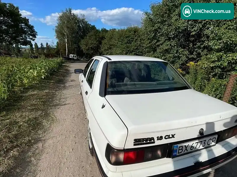 Ford Sierra 1991, фото з оголошення 2 з 9, VIN WF0FXXGBBFMP01443