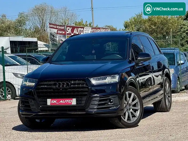 Audi Q7 2018, фото з оголошення 1 з 20, VIN WA1LAAF71JD033016