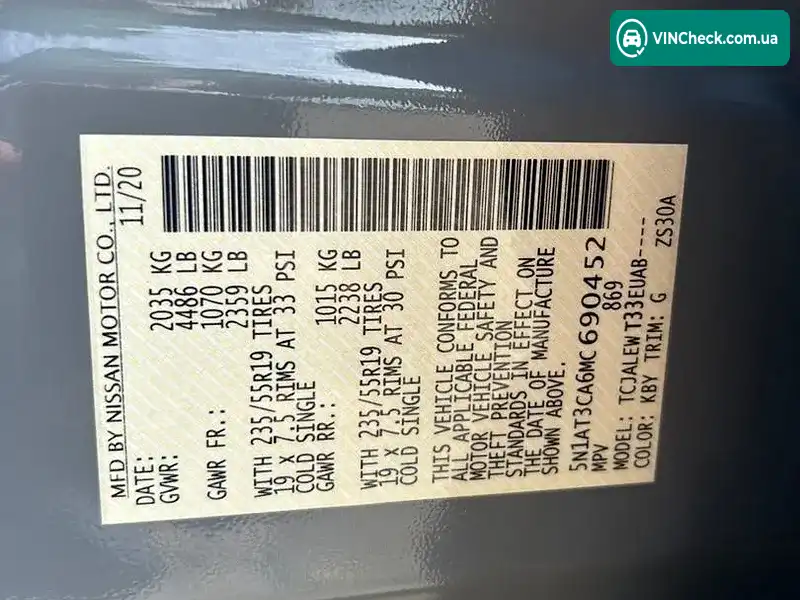 Nissan Rogue 2020, фото з оголошення 2 з 20, VIN 5N1AT3CA6MC690452