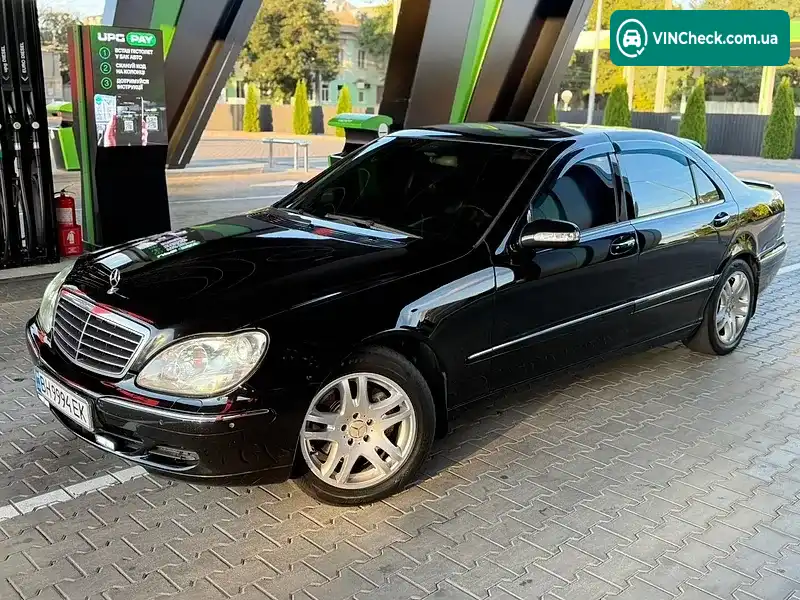 Mercedes-Benz S-Class 2004, фото з оголошення 2 з 20, VIN WDB2201281A383554