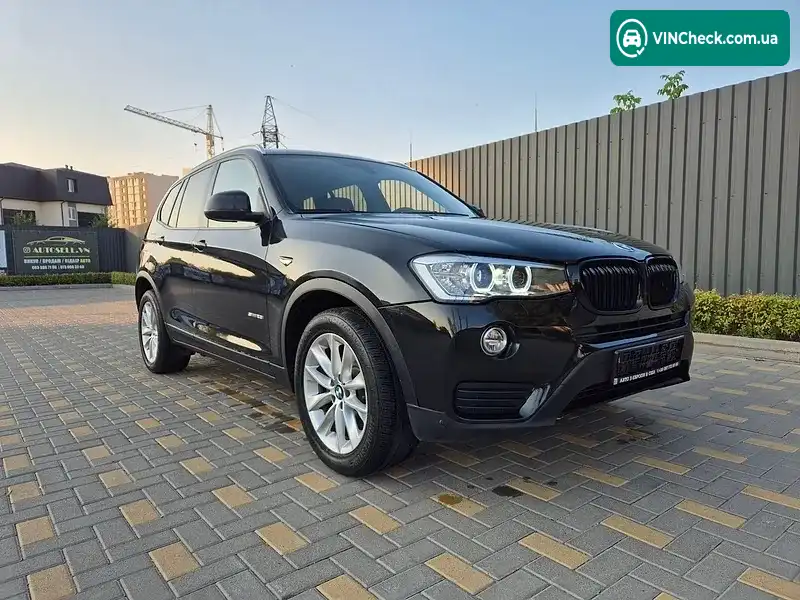 BMW X3 2015, фото з оголошення 2 з 20, VIN 5UXWZ7C56F0F75648