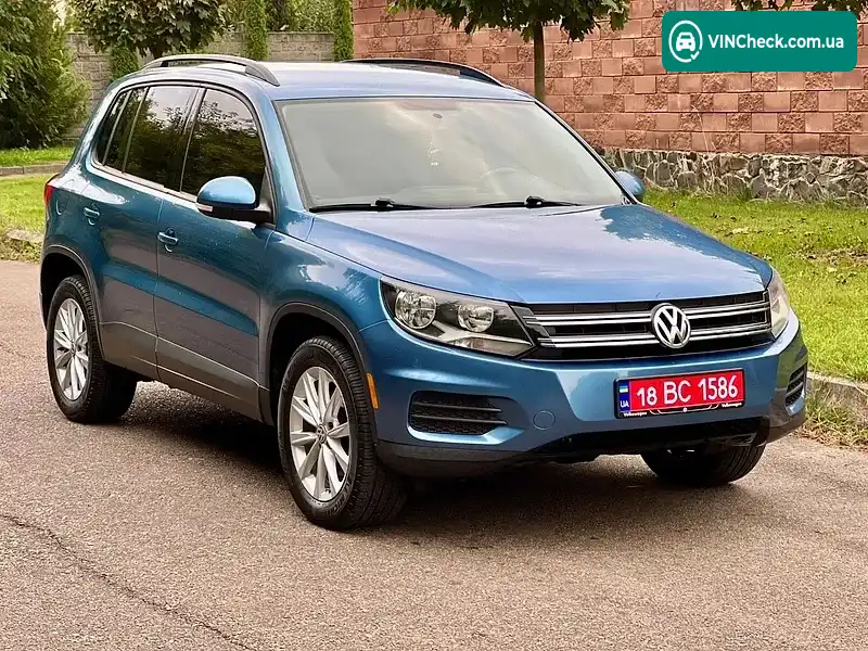 Volkswagen Tiguan 2017, фото з оголошення 1 з 20, VIN WVGBV7AX0HK053176