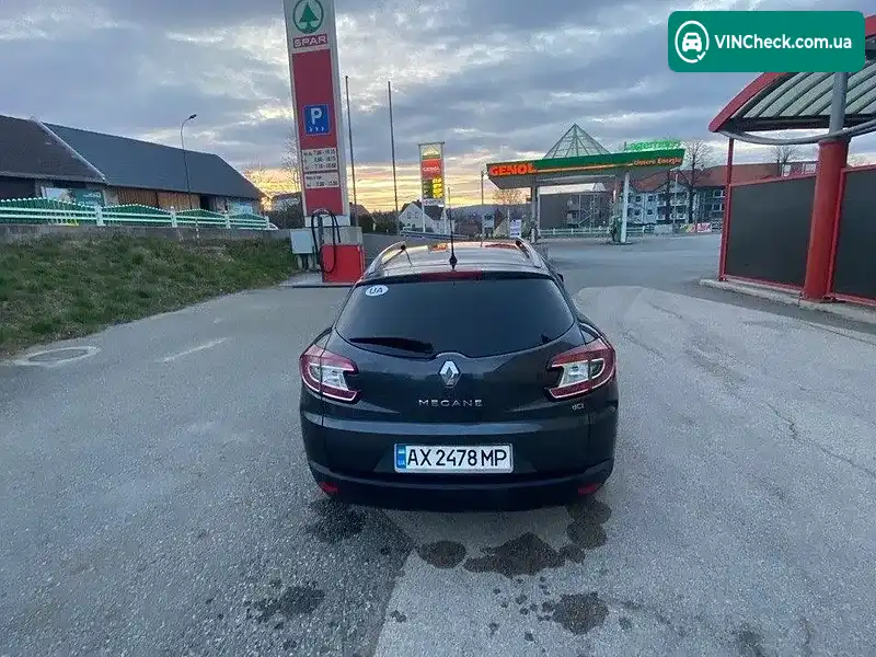 Renault Megane 2012, фото з оголошення 2 з 9, VIN VF1KZ090347403358