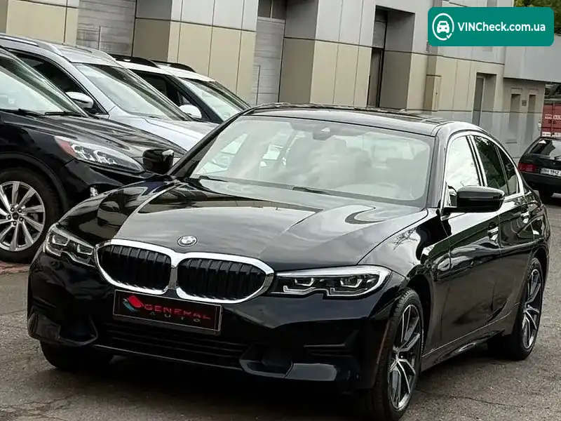 BMW 3 Series 2020, фото з оголошення 2 з 20, VIN 3MW5R7J07M8B73736