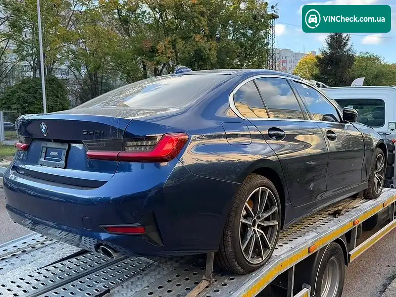 BMW 3 Series 2019, фото з оголошення 2 з 13, VIN 3MW5R7J02L8B21249