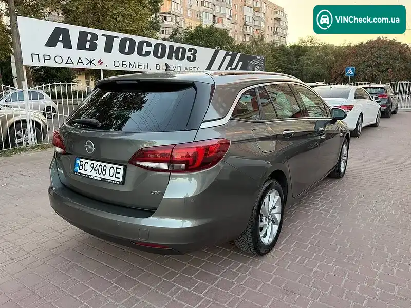 Opel Astra 2018, фото з оголошення 2 з 19, VIN W0VBE8EG4K8019918