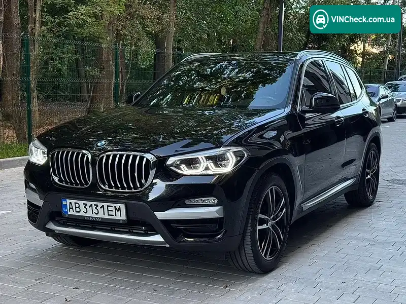 BMW X3 2018, фото з оголошення 2 з 13, VIN 5UXTR7C50KLE88257