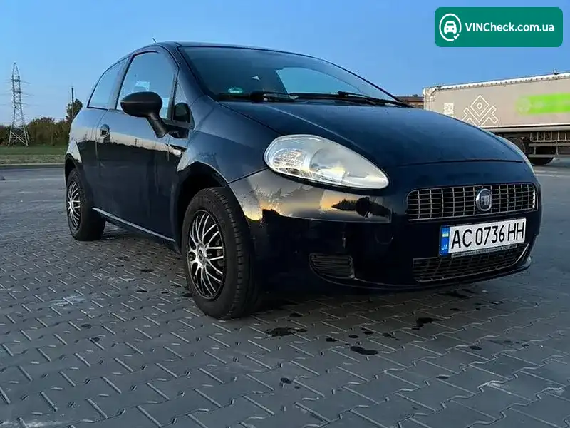 Fiat Punto 2009, фото з оголошення 1 з 8, VIN ZFA19900000526479