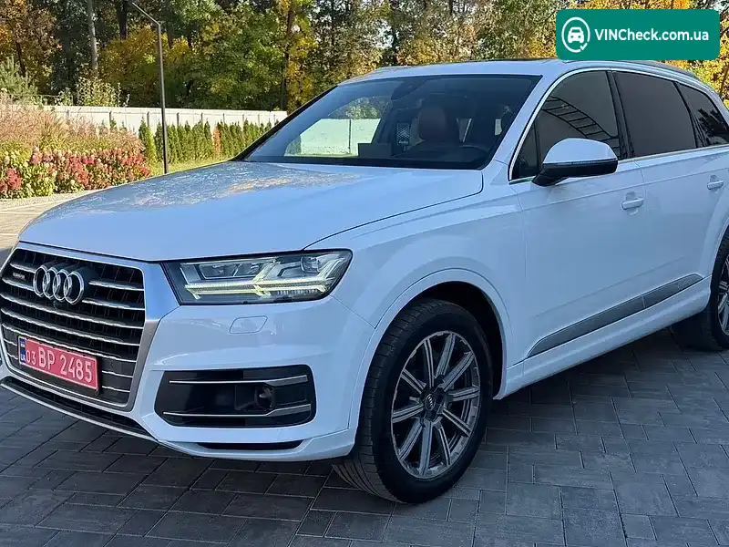 Audi Q7 2018, фото з оголошення 1 з 20, VIN WA1VAAF75JD045212