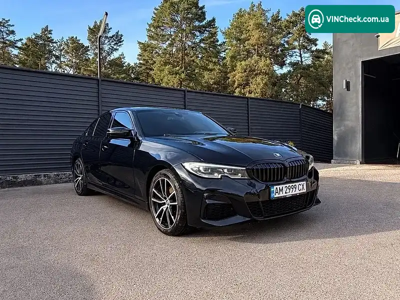 BMW 3 Series 2020, фото з оголошення 1 з 19, VIN 3MW5P7J09M8B75719