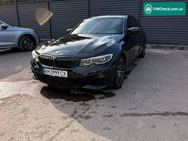 BMW 3 Series 2020, фото з оголошення 2 з 19, VIN 3MW5P7J09M8B75719