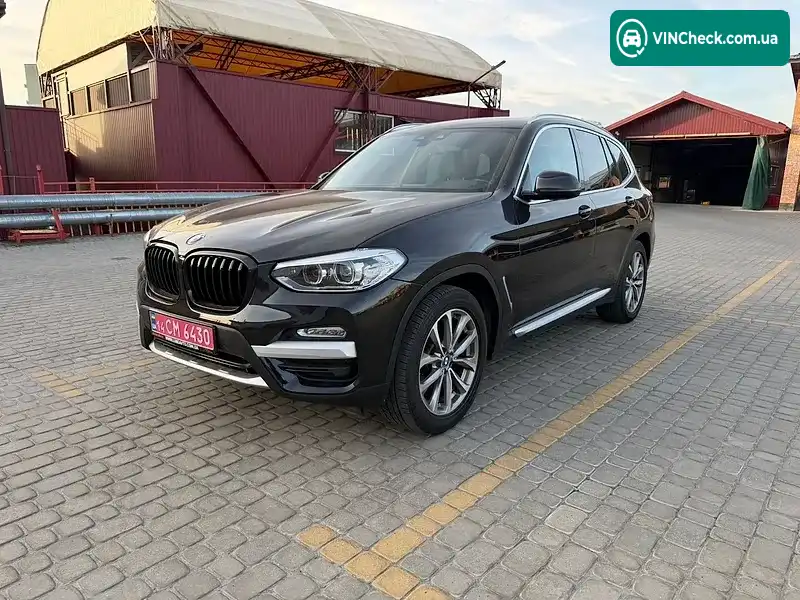 BMW X3 2018, фото з оголошення 1 з 20, VIN 5UXTR9C53KLE12303
