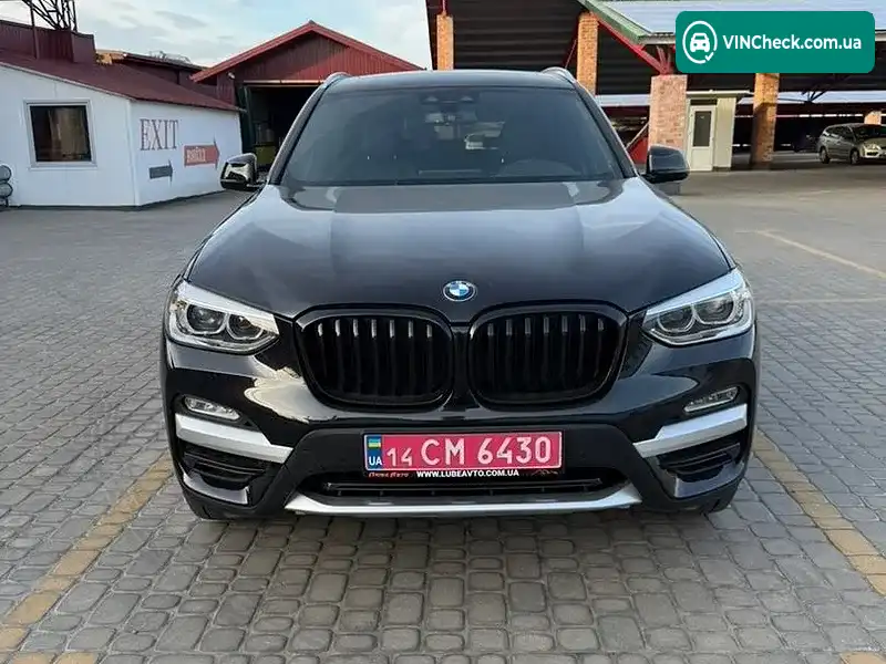 BMW X3 2018, фото з оголошення 2 з 20, VIN 5UXTR9C53KLE12303