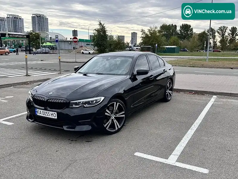 BMW 3 Series 2020, фото з оголошення 1 з 13, VIN 3MW5R1J09M8B59639