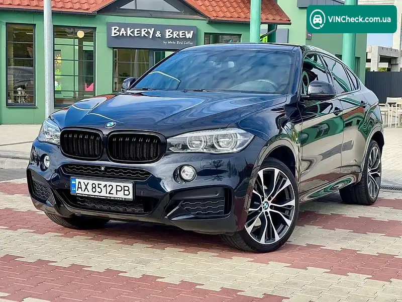 BMW X6 2018, фото з оголошення 1 з 20, VIN WBAKU210600Z71203