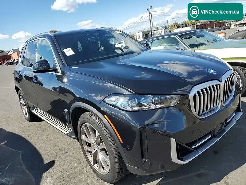 BMW X5 2024, фото з оголошення 2 з 20, VIN 5UX43EU06S9X99764