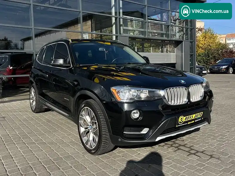 BMW X3 2015, фото з оголошення 1 з 20, VIN 5UXWY3C54G0N87002