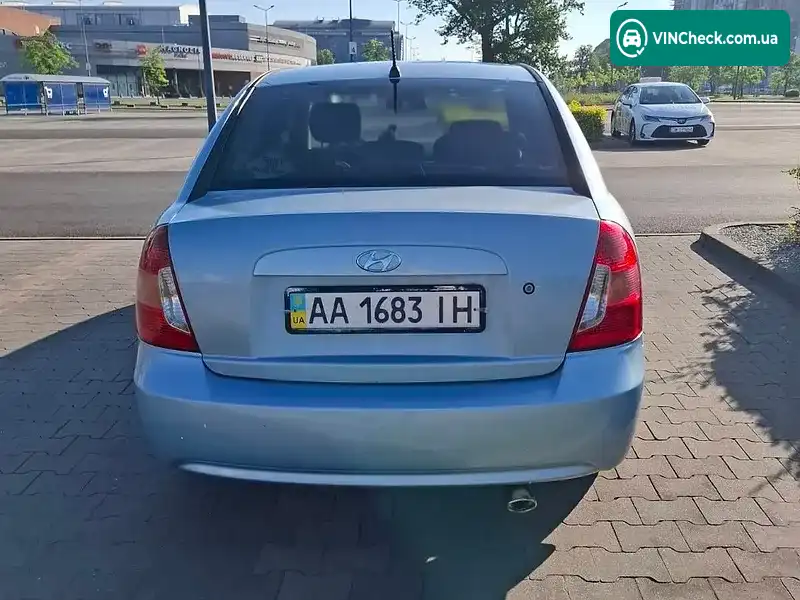 Hyundai Accent 2008, фото з оголошення 2 з 10, VIN NLHCM41AP9Z138523