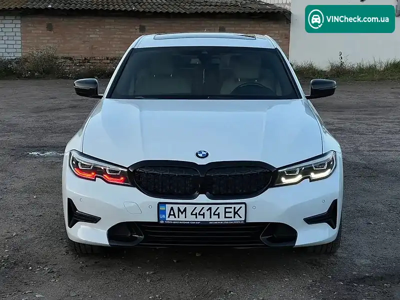 BMW 3 Series 2019, фото з оголошення 1 з 20, VIN 3MW5R7J56K8B02956