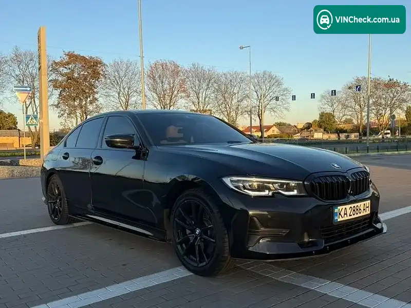 BMW 3 Series 2020, фото з оголошення 2 з 10, VIN 3MW5R1J01L8B26942