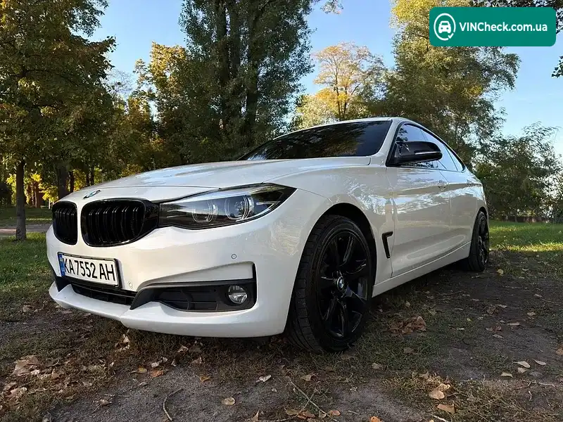 BMW 3 Series GT 2017, фото з оголошення 1 з 20, VIN WBA8T310XJG804869