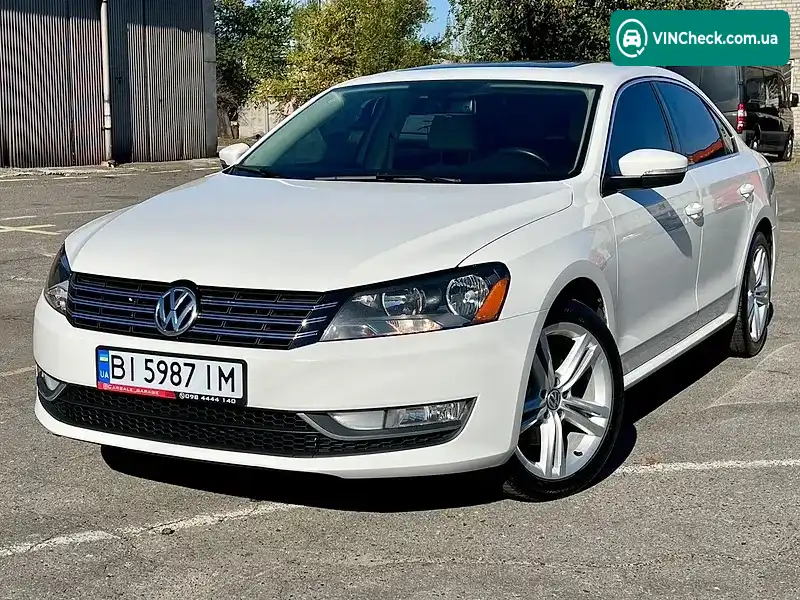 Volkswagen Passat 2013, фото з оголошення 2 з 20, VIN 1VWCN7A39EC040919