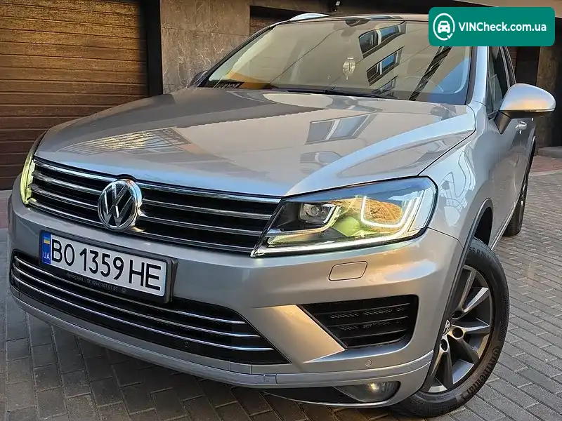 Volkswagen Touareg 2015, фото з оголошення 1 з 20, VIN WVGZZZ7PZFD006927