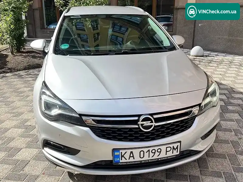 Opel Astra 2018, фото з оголошення 2 з 20, VIN W0VBD8EG4J8056162