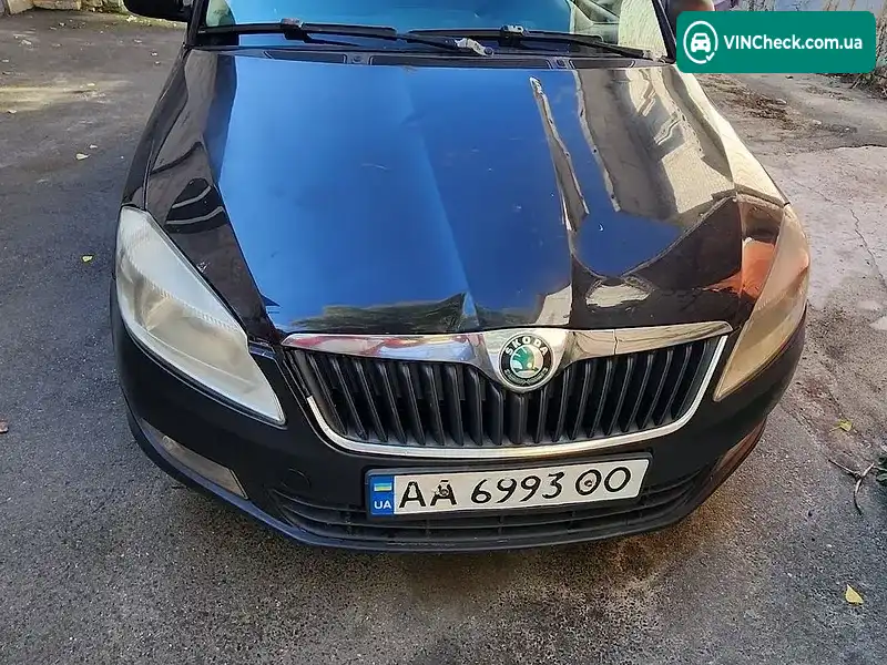 Skoda Fabia 2013, фото з оголошення 1 з 4, VIN TMBEC45J4DB502378