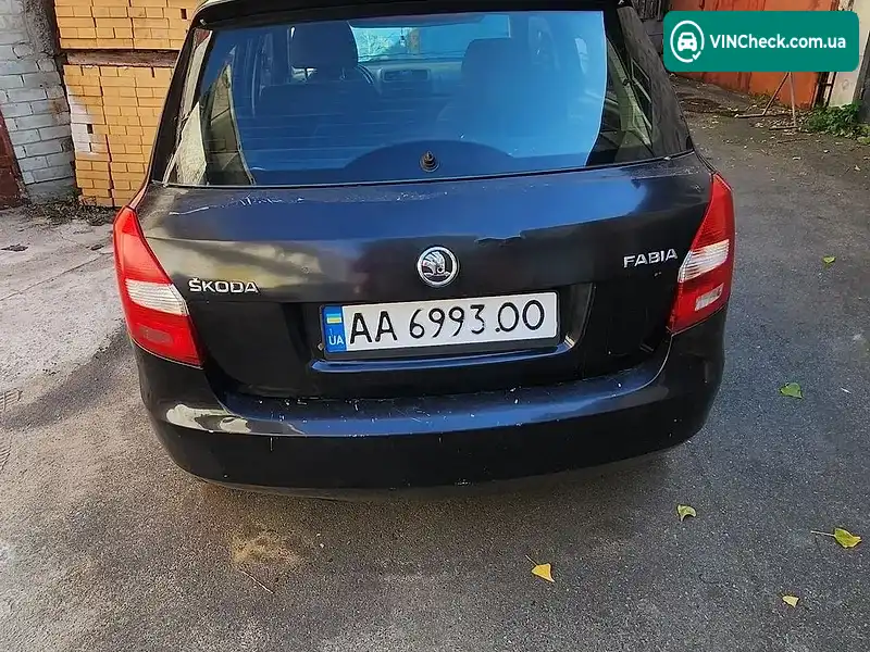 Skoda Fabia 2013, фото з оголошення 2 з 4, VIN TMBEC45J4DB502378
