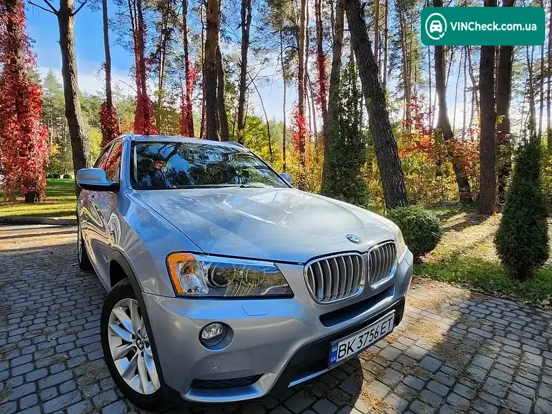 BMW X3 2013, фото з оголошення 1 з 14, VIN 5UXWX9C57E0D18837