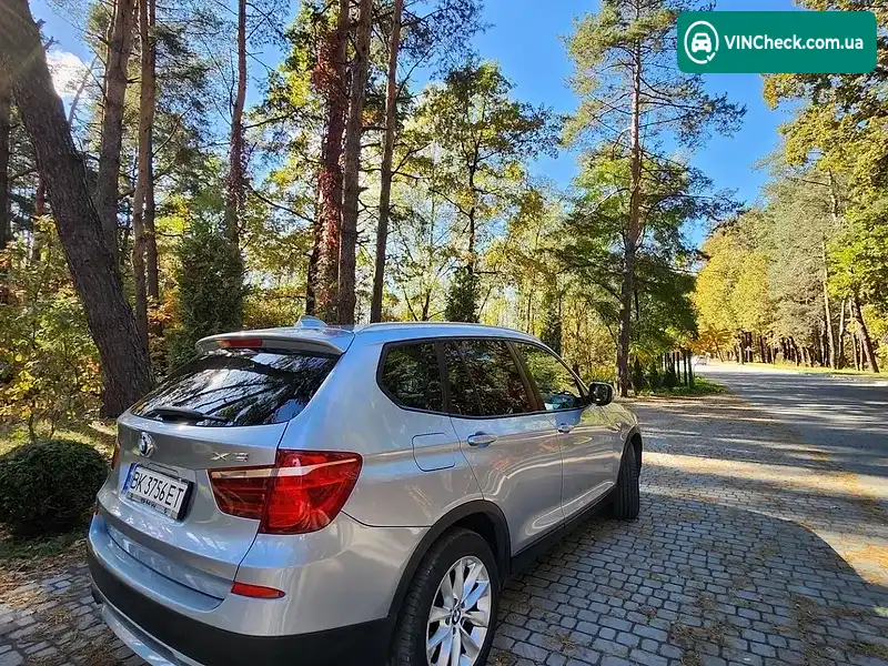 BMW X3 2013, фото з оголошення 2 з 14, VIN 5UXWX9C57E0D18837