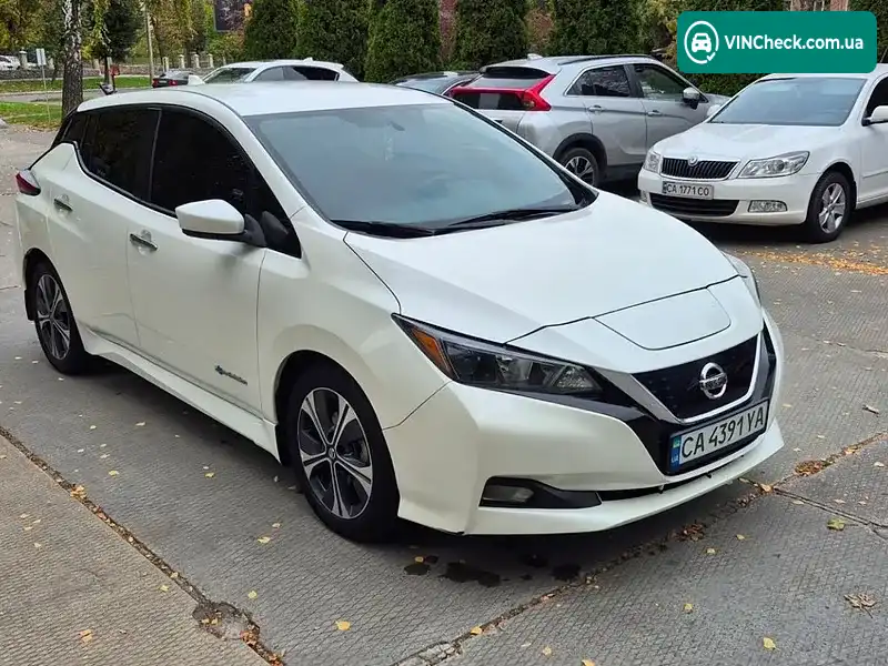 Nissan Leaf 2019, фото з оголошення 1 з 8, VIN 1N4AZ1CP9KC322054