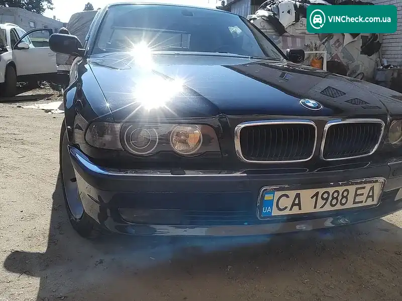 BMW 7 Series 1999, фото з оголошення 2 з 12, VIN WBAGG81000DF86151